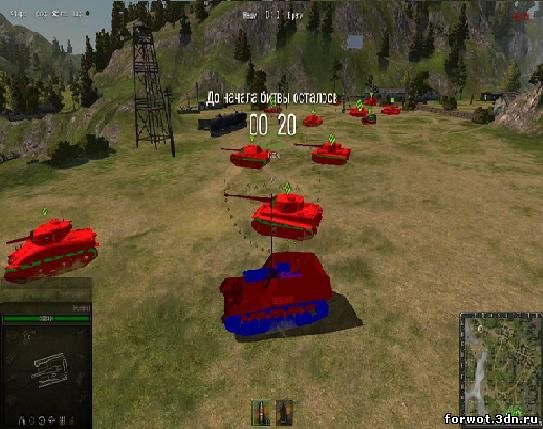 MapHack для World of Tanks